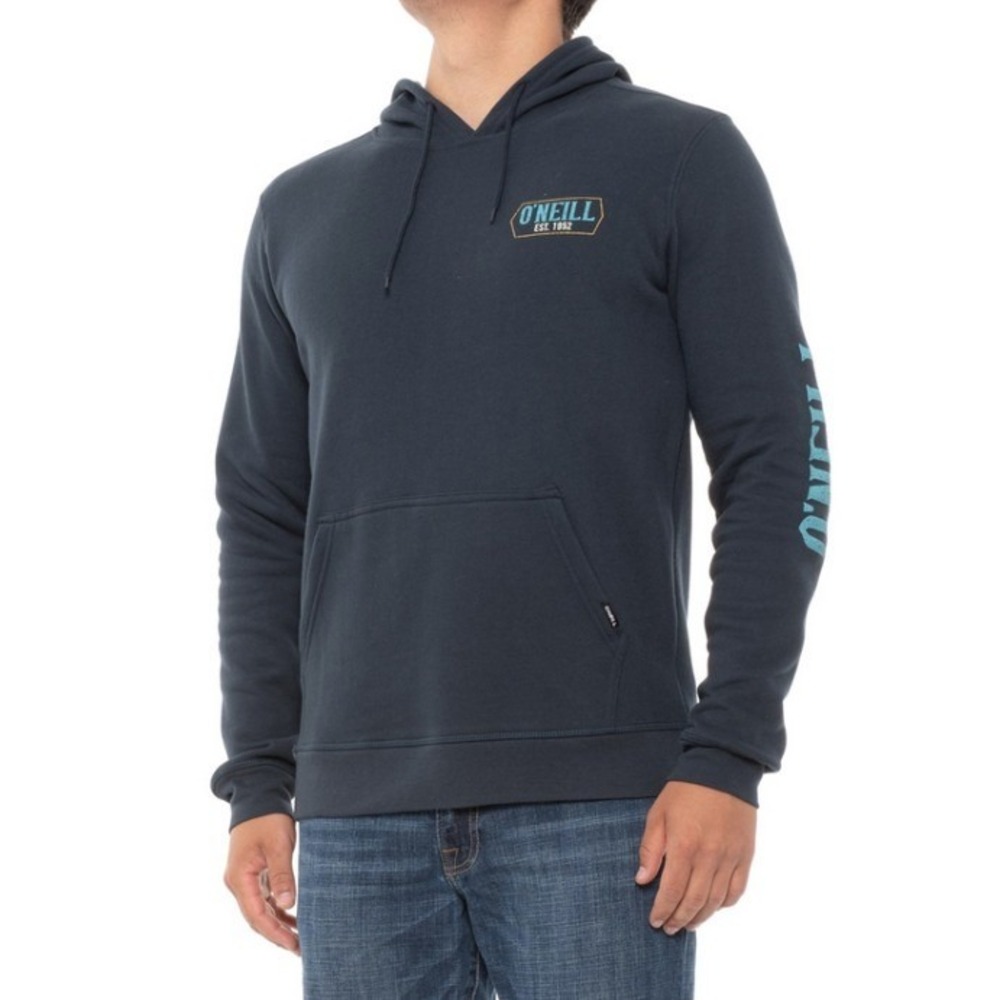O'Neill Hoodie Mens Size Medium Navy Blue Brink Hoodie Fleece Sweatshirt New M